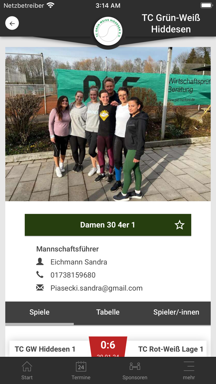 TC Grün-Weiß Hiddesen