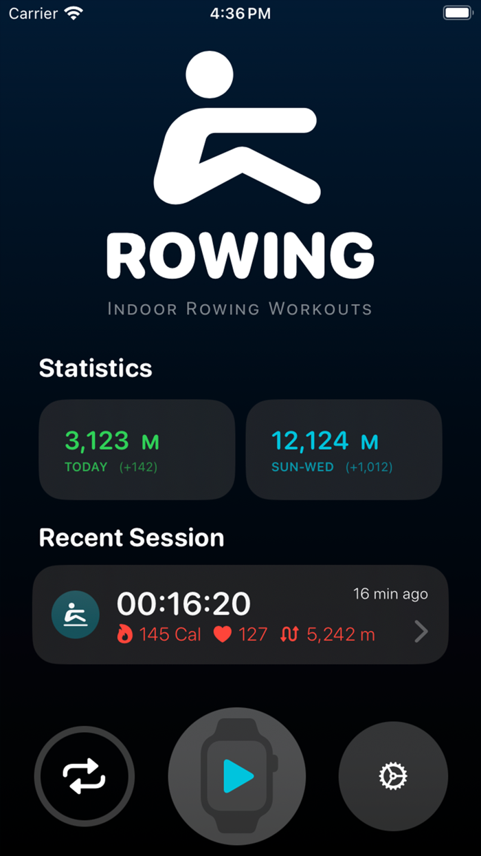 Rowing Workout
