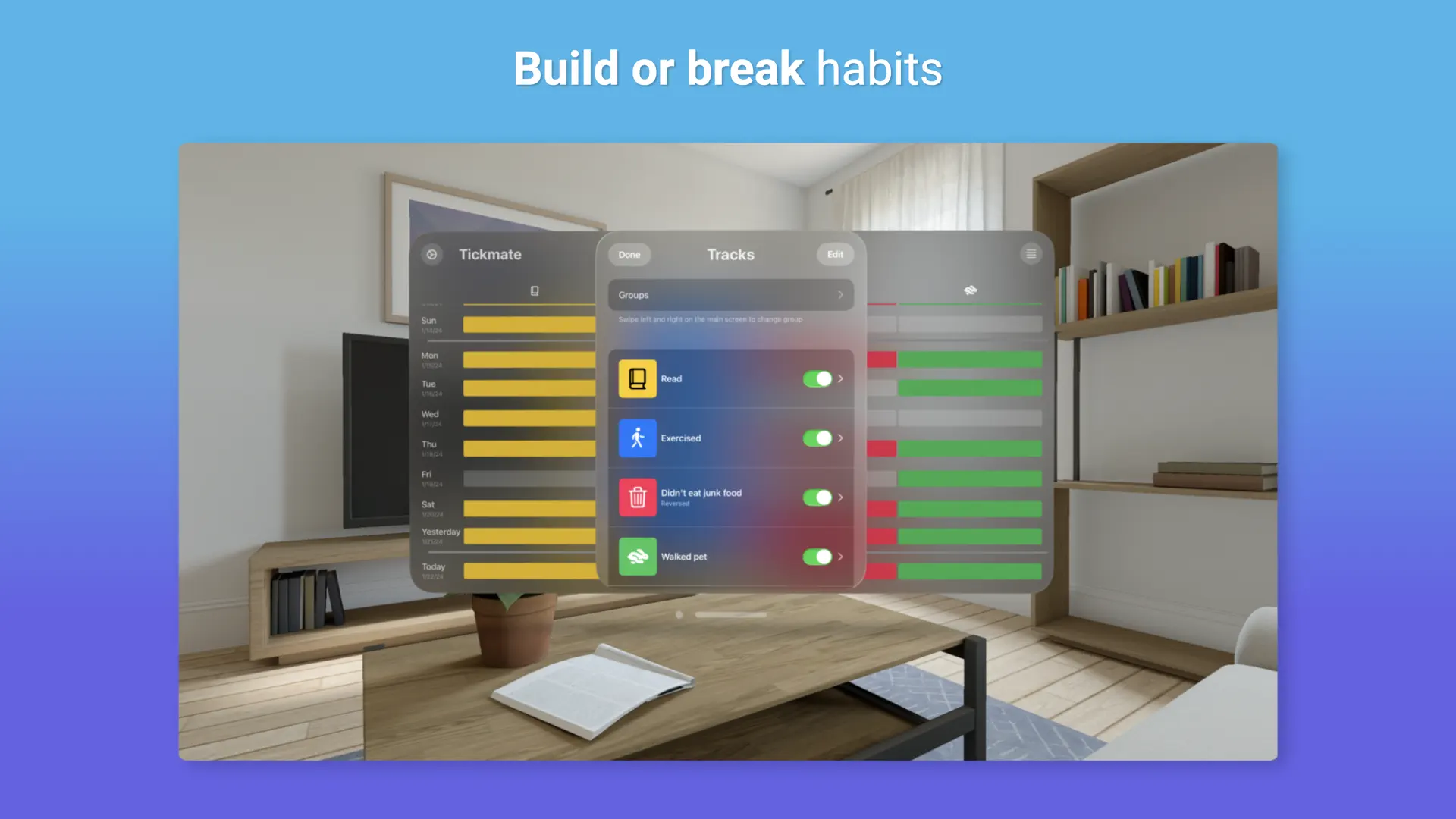 Tickmate 1-Bit Journal screenshot 2