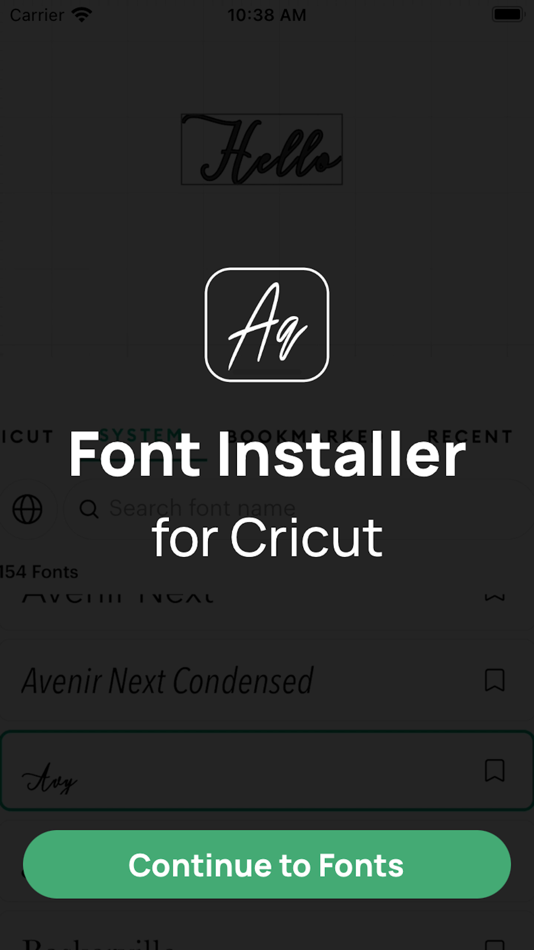 #1. Font Installer for Cricut (iOS) 由: Contractor Pro Software LLC