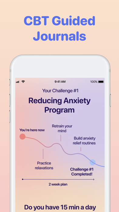 CenterMe - CBT Anxiety Relief Screenshot