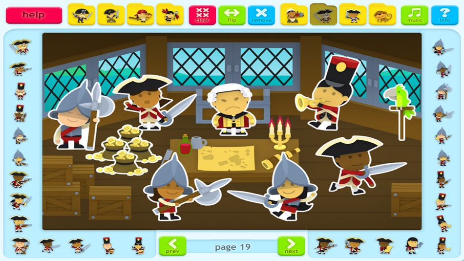 #9. Pirates Sticker Book (iOS) Podle: Dataware LLC