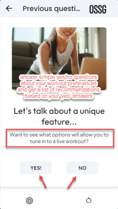 Workout Ideas & Goal Tracker Screenshot