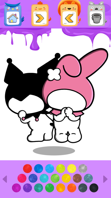 Color book for kuromi sanriO Screenshot