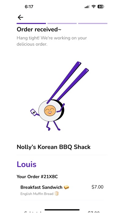 Nolly - Skip school food lines Screenshot