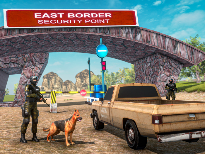 Border Watch Sniffer Dog Game