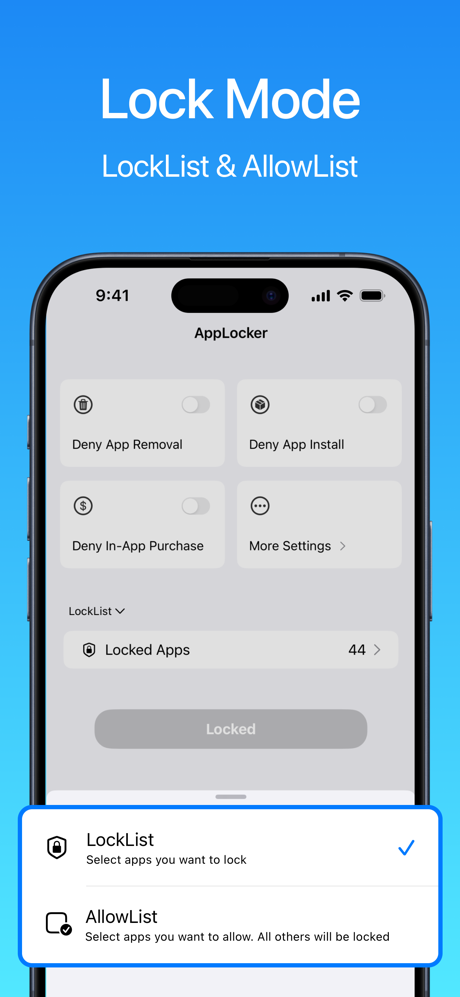 AppLocker • Password lock apps screenshot 2