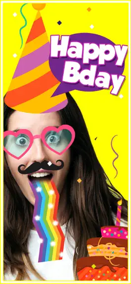 Game screenshot Happy Birthday Photo Stickers hack