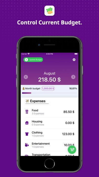 Monthly Budget Planner & Saver Screenshot