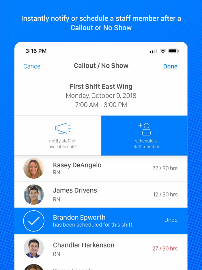 SchedulePop for Managers