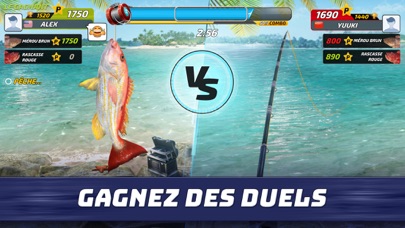 Screenshot #1 pour Fishing Clash : jeu de sport