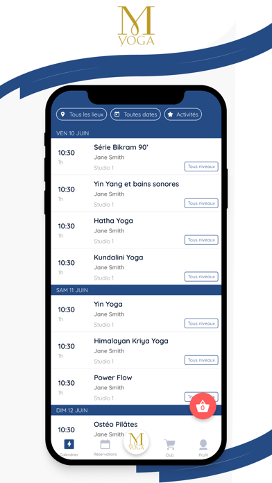 M-Yoga Screenshot