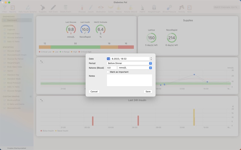 DiabetesPal Screenshot