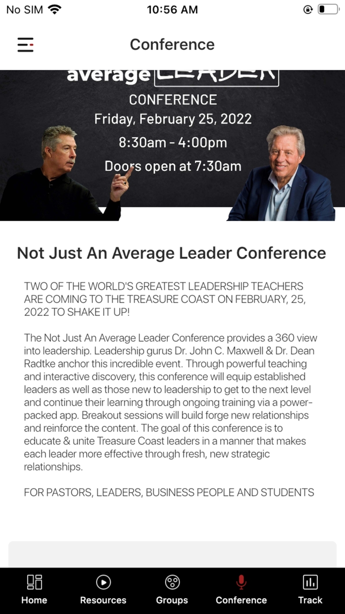 Not Just An Average Leader