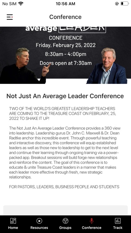 Not Just An Average Leader