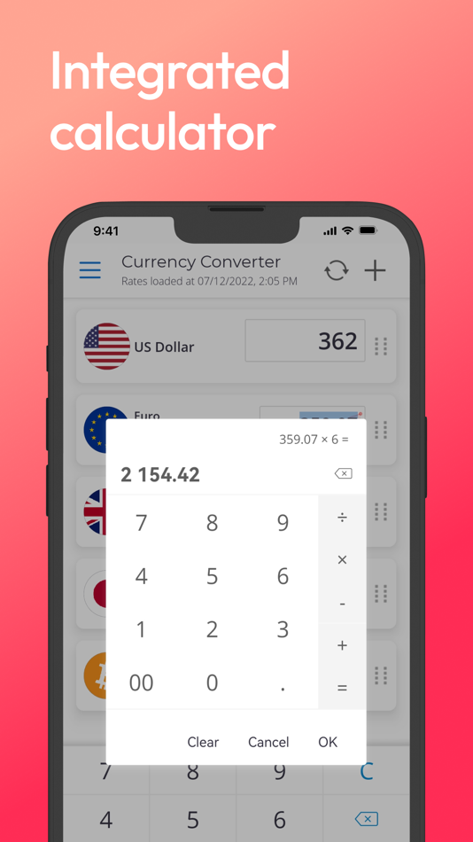 #6. Instant Currency Converter App (iOS) 由: Sergey Alexeev
