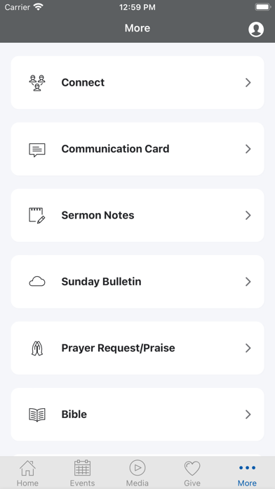 Deer Flat Church App Screenshot