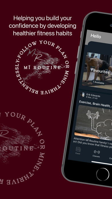 MiRoutine Screenshot
