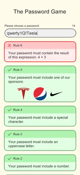 Game screenshot Password Game: IQ Challenge hack