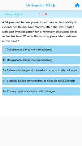 Game screenshot Orthopedic Quiz MCQs hack