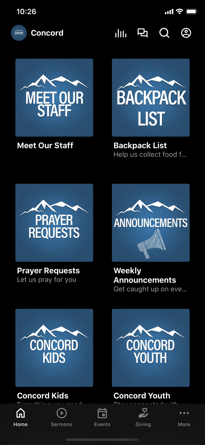 Concord Baptist Granite Falls