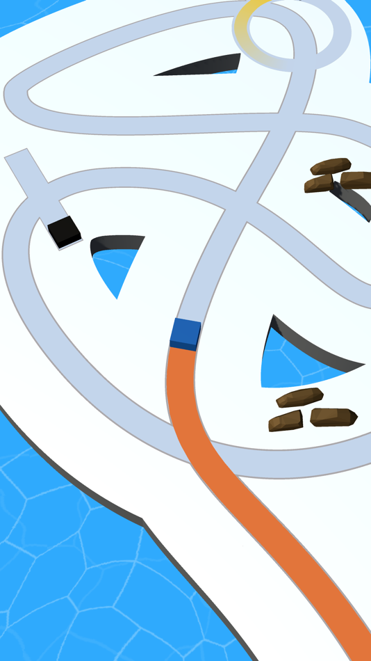 #1. Line color 3D - Paint the path (iOS) Podle: Bhargav Mavani