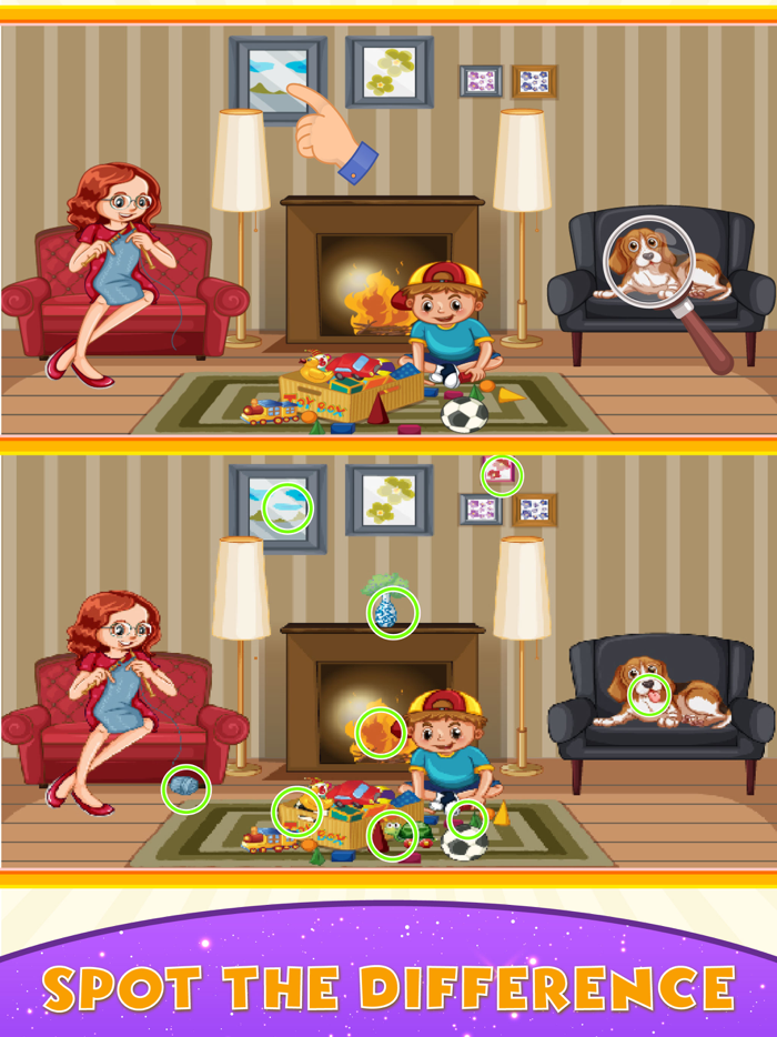 Find Out and Spot Difference