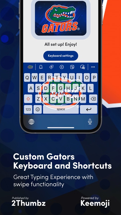 Florida Gators Keyboard screenshot-5