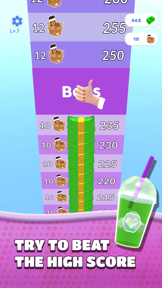 #4. Coffee Stack (iOS) Podle: Rollic Games