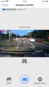 WayCam DVR screenshot