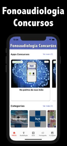 Game screenshot Fonoaudiologia Concursos mod apk