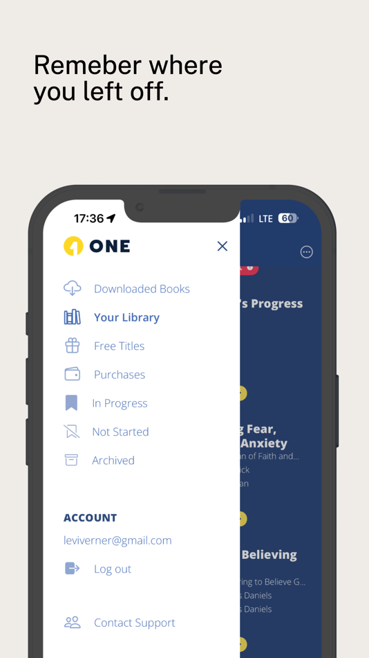 #5. ONE Audiobooks (iOS) 由: ONE Audiobooks