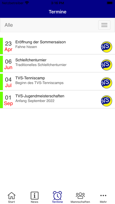 TV Schulensee App Screenshot