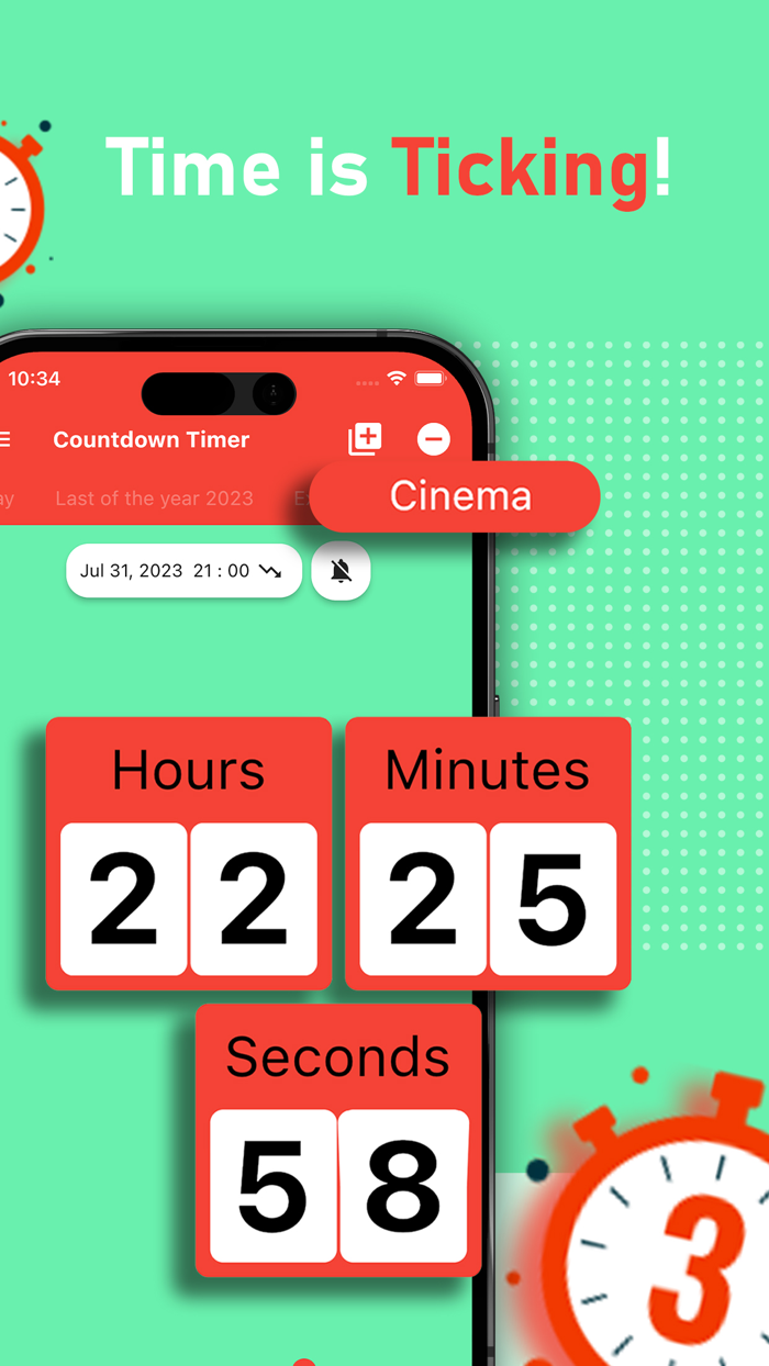 Countdown to an event