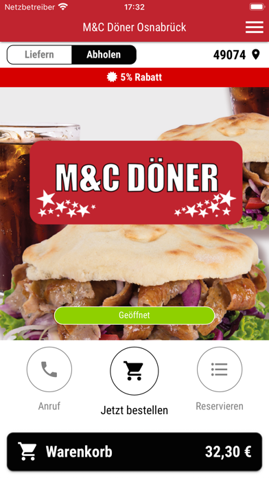 M&C Döner Osnabrück Screenshot