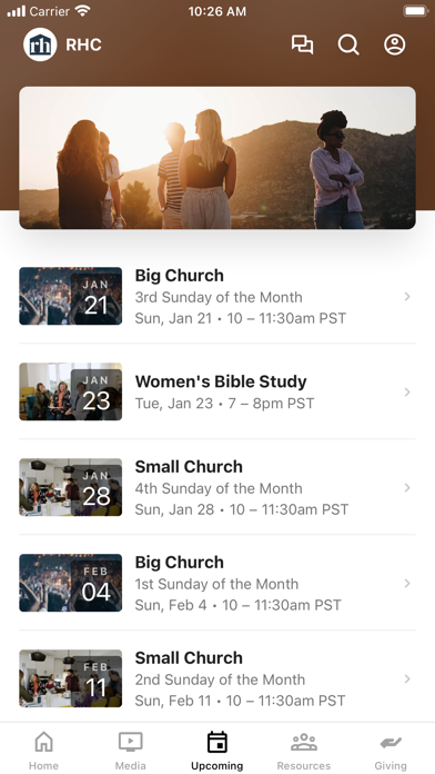 Renewed Hope Church Screenshot