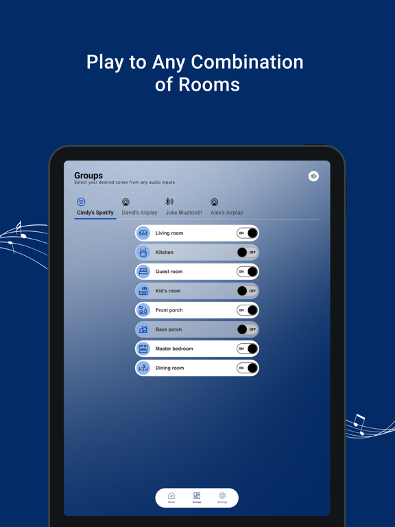 JUKE AUDIO iPad screenshot 4 - Music app