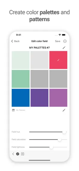 Game screenshot Color Palette Designer apk