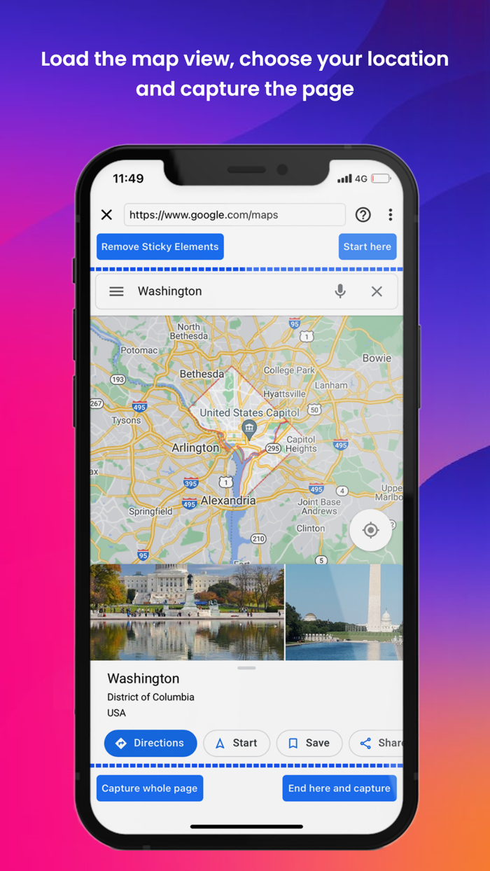 Web2Pics - Webpage Screenshots
