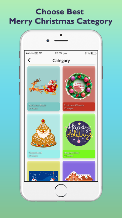 Merry Christmas Sliding Puzzle Screenshot