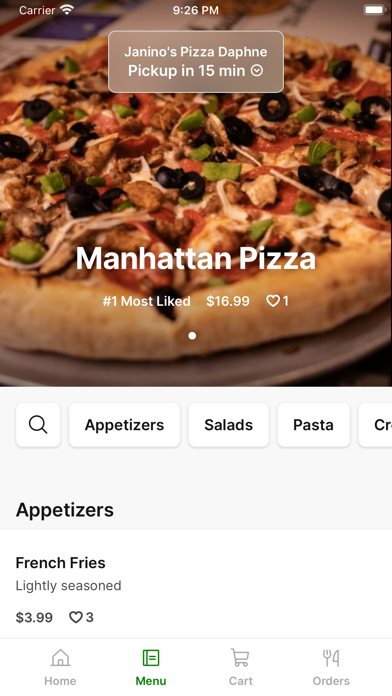 Janino's Pizza - Daphne Screenshot