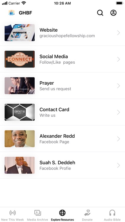 Gracious Hope Bible Fellowship