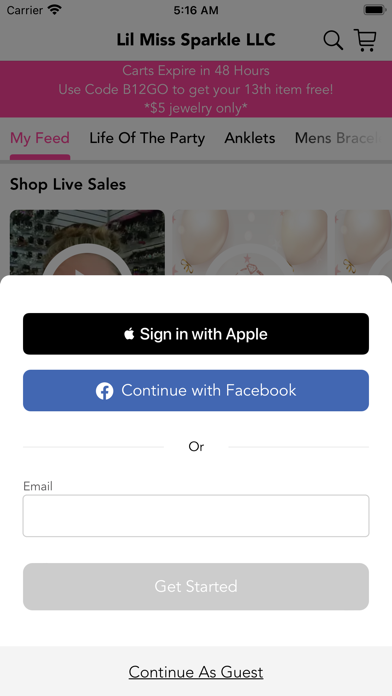 Lil Miss Sparkle LLC Screenshot