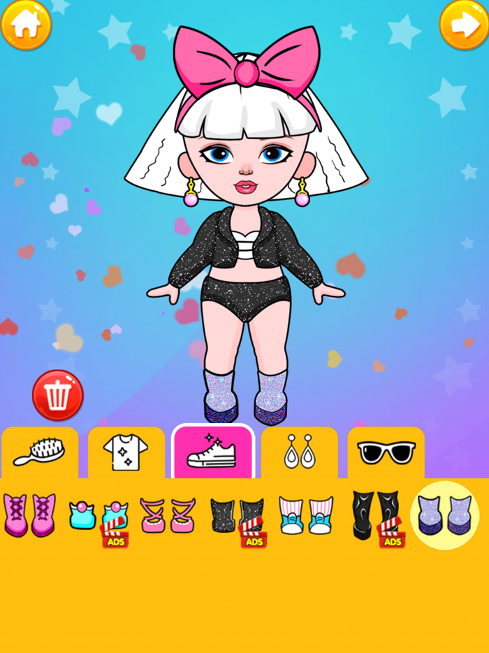 Sweet Paper Doll DIY Dress Up