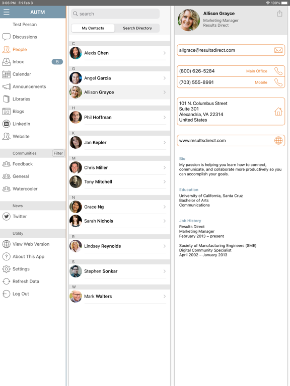 Screenshot #6 pour AUTM Community Groups