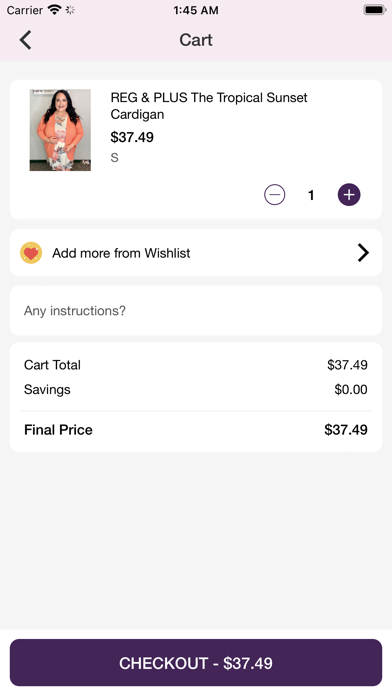 Roseabella Boutique Screenshot