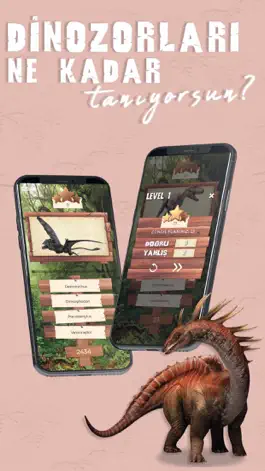 Game screenshot Deinos-Dinozor Bilgi Yarışması apk