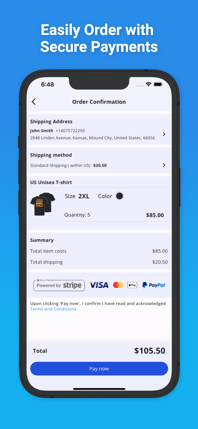 T-Shirt Up Designer and Order 