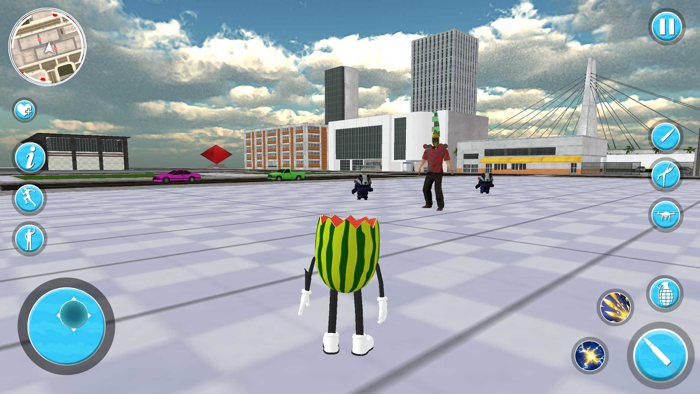 Merge Gangsters Watermelon War