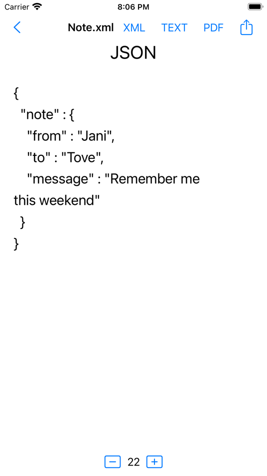 #2. XML (iOS) 由: Binariver LTD